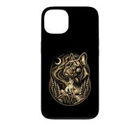 Carcasa para iPhone 13 Vintage French Bulldog Cosmic Night Sky Dog Lover