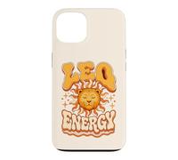 Carcasa para iPhone 13 Vintage Leo Energy 70s Groovy Sunshine Astrología Zodíaco