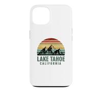 Carcasa para iPhone 13 Vintage Mountains Hiking Camping Lake Tahoe California