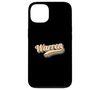 Carcasa para iPhone 13 Vintage Warren Nombre Personalizado Warren