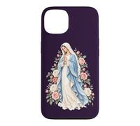 Carcasa para iPhone 13 Virgen María Oración Católica y Devoción Mariana
