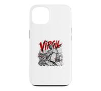 Carcasa para iPhone 13 Virgilio Romano Poeta Eneida Latina Clásico Épico