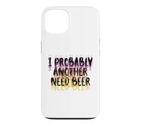 Carcasa para iPhone 13 Visión borrosa Probablemente una Necesidad Beber Cerveza Día del Padre