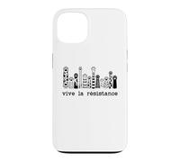 Carcasa para iPhone 13 Vive La Resistance Protest Sign,Resist Cat Paw Womens Rights