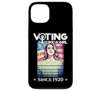 Carcasa para iPhone 13 Votando como una niña Desde 1920-19ª Enmienda