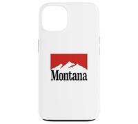 Carcasa para iPhone 13 Washington Mountain Graphic Rojo/Blanco Retro Vintage Syle