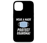 Carcasa para iPhone 13 Wear A Mask Protect Grand - Gift for Grandchildren