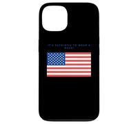 Carcasa para iPhone 13 Wearing a Mask is Patriotic