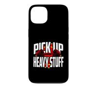 Carcasa para iPhone 13 Weightlifting Motivation Pick Up Heavy Stuff Gym Graphic