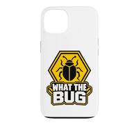 Carcasa para iPhone 13 What The Bug Catcher Warning Funny Entomology Insect Catch