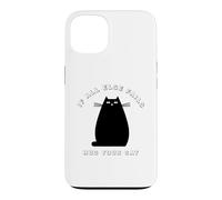 Carcasa para iPhone 13 When All Else Fails, Hug Your Cat