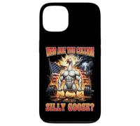Carcasa para iPhone 13 Who Are You Calling Silly Goose Músculo