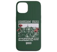 Carcasa para iPhone 13 Wicked Emerald City Floral Glam