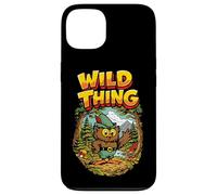 Carcasa para iPhone 13 Wild Thing! Retro Woodsy Owl Give a Hoot Vintage Earth Day
