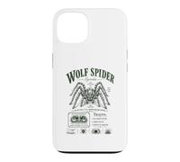 Carcasa para iPhone 13 Wolf Spider Lycosidae Arachnid Natural History