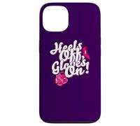 Carcasa para iPhone 13 Womens Kickboxer Boxing: Heels Off, Gloves On