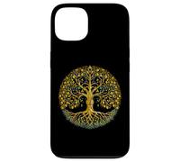 Carcasa para iPhone 13 Yggdrasil Árbol Vida mística Celta Nórdico Vikingo Nórdico