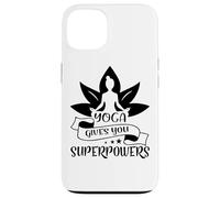 Carcasa para iPhone 13 Yoga te da superpoderes Lotus Meditación Pose