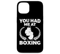 Carcasa para iPhone 13 You Had Me At Boxing Self-Defense