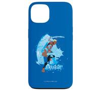 Carcasa para iPhone 13 Young Justice Splatter Art Aqualad Logo