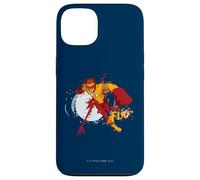 Carcasa para iPhone 13 Young Justice Splatter Art Kid Flash Logo