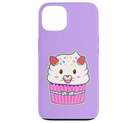 Carcasa para iPhone 13 Yume Kawaii Fashion Fairy kei Ropa Lindo Gato Cara Cupcake