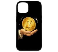 Carcasa para iPhone 13 Z Coin Crypto Crypto Design Camiseta para el Amor de la Moneda Digital