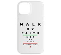 Carcasa para iPhone 14 2 Corinthians 5:7 - Walk by Faith Not by Sight Vision Chart