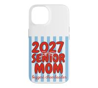 Carcasa para iPhone 14 2027 Senior Mom Biggest Cheerleader