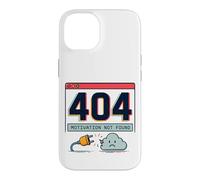 Carcasa para iPhone 14 404 Motivación no encontrada Retro Internet Humor