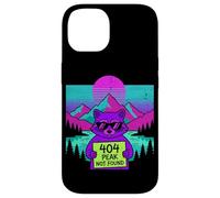 Carcasa para iPhone 14 404 Peak Not Found Senderos de Senderismo Divertidos Caminata de montaña Vintage