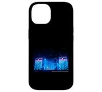 Carcasa para iPhone 14 AC DC Live Concert Arena Multitud Azul Escenario Luces Rock