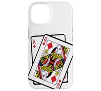 Carcasa para iPhone 14 Ace & Queen of Diamonds 21st Birthday Twenty One Years Old