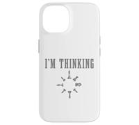 Carcasa para iPhone 14 Ajedrez Estoy Pensando: Divertido Jugador de ajedrez