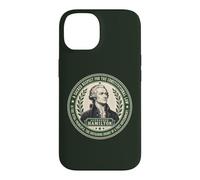 Carcasa para iPhone 14 Alexander Hamilton Cita Importancia del Derecho Constitucional