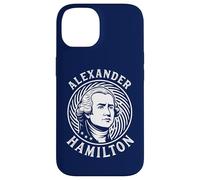 Carcasa para iPhone 14 Alexander Hamilton Patriota Americano, Padre Fundador