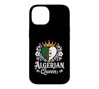 Carcasa para iPhone 14 Algerian Queen Algeria Flag Proud Algerian Woman