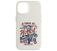 Carcasa para iPhone 14 Altamira México, diseño Hotrod de Estilo Vintage para Coche y Motocicleta