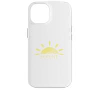 Carcasa para iPhone 14 Amanecer Sereno Sol Minimalista Naturaleza Tranquila