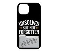 Carcasa para iPhone 14 Amante del Crimen Verdadero y Amante del Misterio sin Resolver