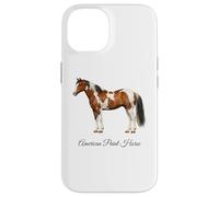Carcasa para iPhone 14 American Paint Horse Hermosa Ecuestre