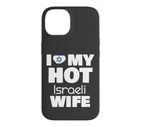 Carcasa para iPhone 14 Amo a mi Esposa israelí Caliente Casada con una Chica israelí Caliente