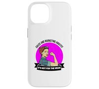 Carcasa para iPhone 14 Analista de Ventas y Marketing no es para débiles