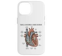 Carcasa para iPhone 14 Anatomía Humana Diagrama del corazón Sistema Cardiovascular