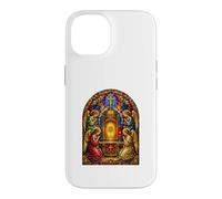 Carcasa para iPhone 14 Ángeles En Sagrado Tabernáculo Catedral Gótica Icono Arte Oración