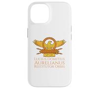Carcasa para iPhone 14 Antiguo Emperador Romano Aureliano - Restitutor Orbis. SPQR Roma