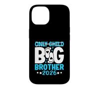 Carcasa para iPhone 14 Anuncio de bebé Only Child Big Brother 2026