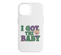 Carcasa para iPhone 14 Anuncio de Embarazo I Got The Baby Revelar Mardi Gras