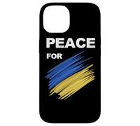 Carcasa para iPhone 14 Apoyar la Paz en Ucrania Paz para el Pueblo ucraniano