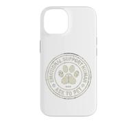 Carcasa para iPhone 14 Apoyo Emocional Humano Pide Mascota Servicio Divertido Manipulador de Perros